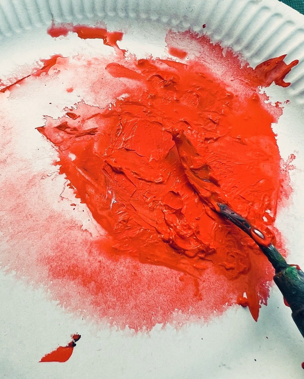 Acrylfarbe-rot-SusanneLinke Kunst für Ihr Zuhause