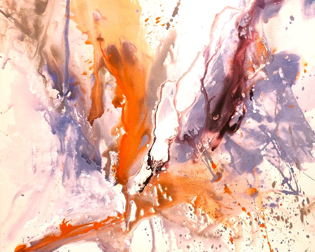 CozyandWild-AcryliconCanvas-100x120-SusanneLinke Kunst auf Leinwand für Ihr Büro oder Zuhause