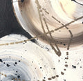 EmbracingthegoldenpathI-Acryliconcanvas-20x20-SusanneLinke abstrakte Kunst auf Leinwand