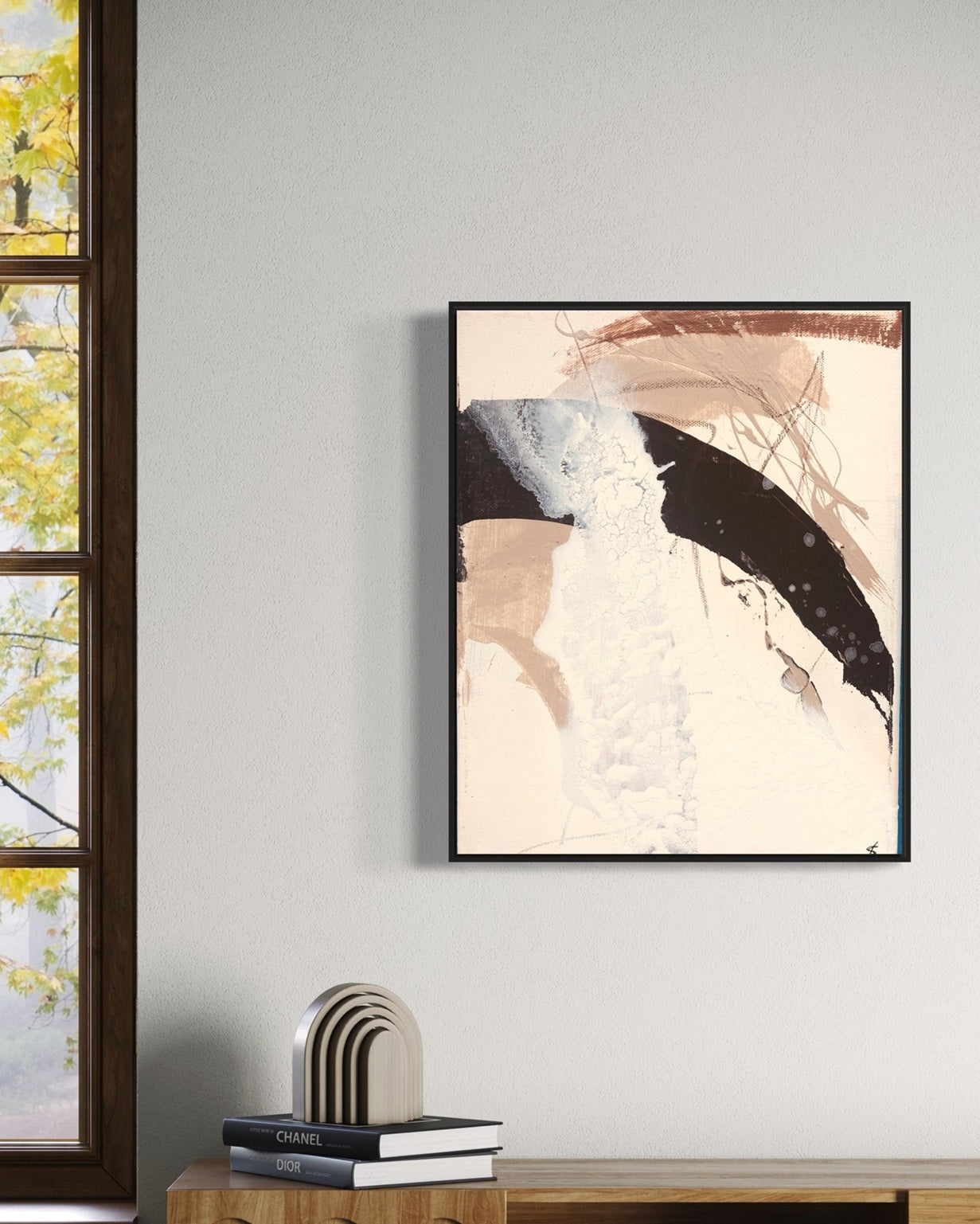 Pureserenity-Acryliconcanvas-24x30-SusanneLinke abstrakte Malerei auf Leinwand